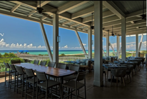 Ocean view from Fish Out of Water Restaurant